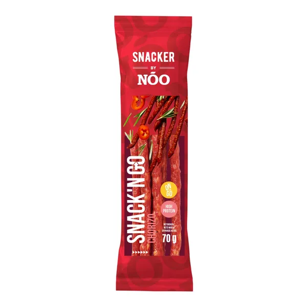 Chorizo snäkk Snack 'n' Go Nõo 70g