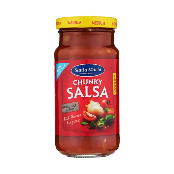 Salsa Santa Maria sark. tomātu vid. asa 230g