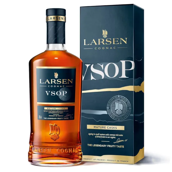 Cognac LARSEN V.S.O.P.40%vol, karp 0,7L,R15/105967/7