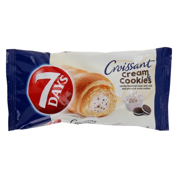 Croissant vanilje-küpsise täidisega 7 Days 60g