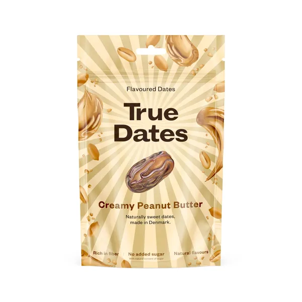 Datlid Creamy Peanut Butter, TRUE DATES, 100 g