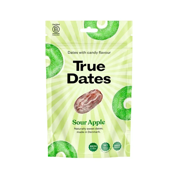 Datlid Sour Apple, TRUE DATES, 100 g