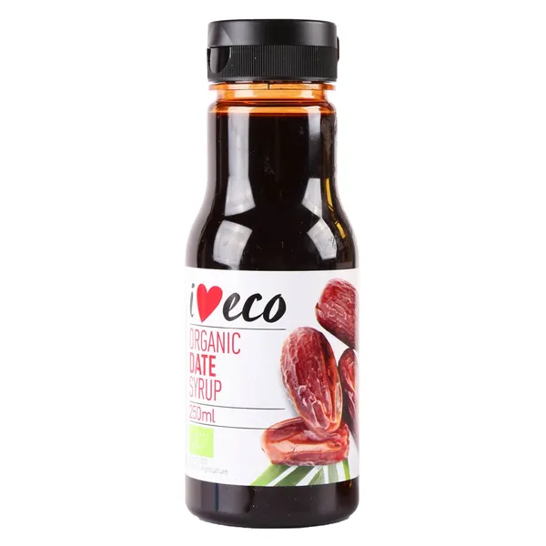 Bioloģisks dateļu sīrups I Love Eco, 250ml
