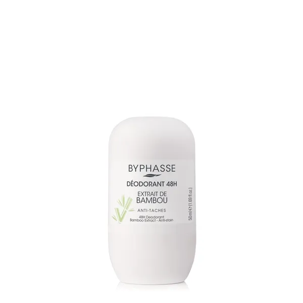 Rulldeodorant Bambuse ekstraktiga, unisex, BYPHASSE, 50 ml