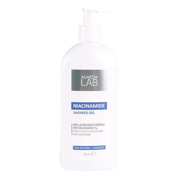 Dušigeel Almeda Lab niatsinamiidiga 3% 300ml