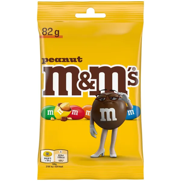 Pähklikott M&M's Peanut, 82g