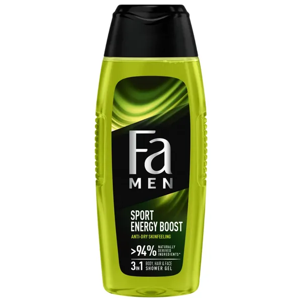 Dušigeel  Men Sport Energy Boost, FA MEN, 400 ml