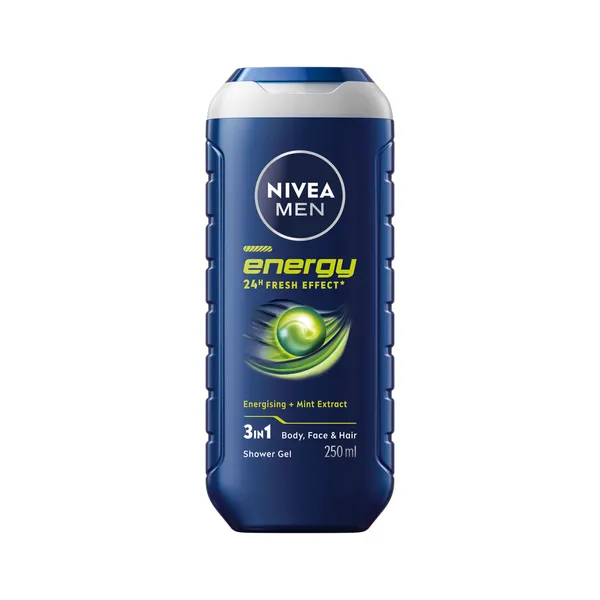 Dušigeel Nivea for men energy 250ml