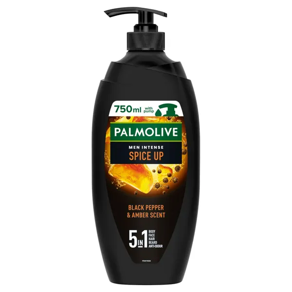 Dušigeel Palmolive meestele Intense Spice Up Black Pepper And Amber Scent 750ml