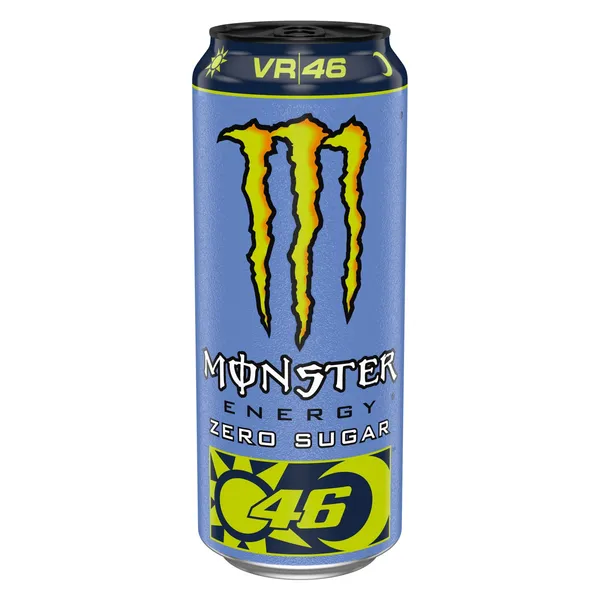 Enerģijas dzēriens Monster VR46 Zero ar saldinātājiem 0.5l
