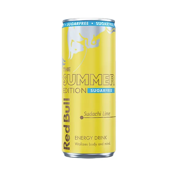 Energiajook Sudachi Lime Red Bull Summer Edition Sugar Free magusainetega 0,25l