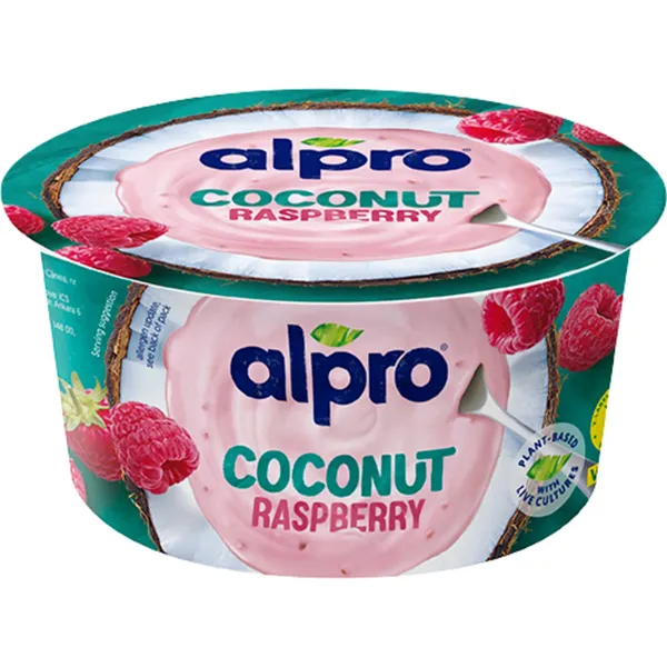 Fermenteeritud kookostoode vaarikatega Alpro 120g