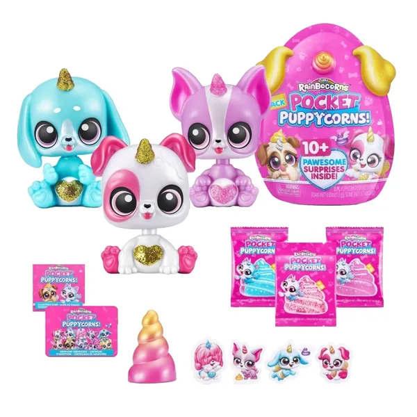 Figuur aksessuaaridega Rainbocorns Puppycorn