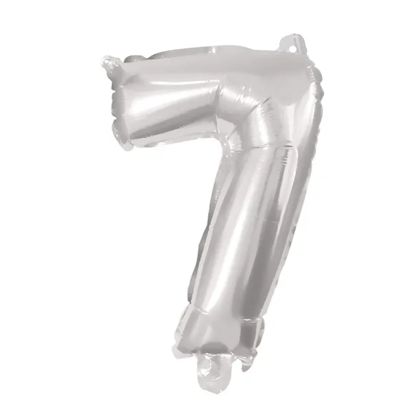 Fooliumist õhupall hõbe 85cm Nr.7