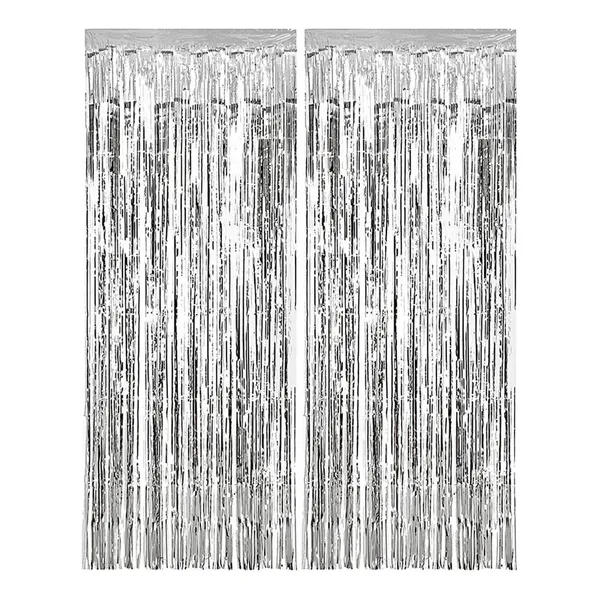 Fooliumkardin "Silver" 1x2m