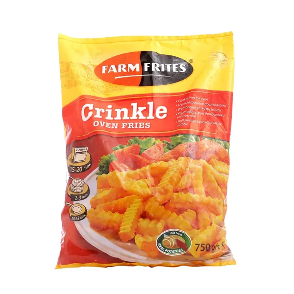 Kartupeļi frī Farmfrites rievoti sald. 750g