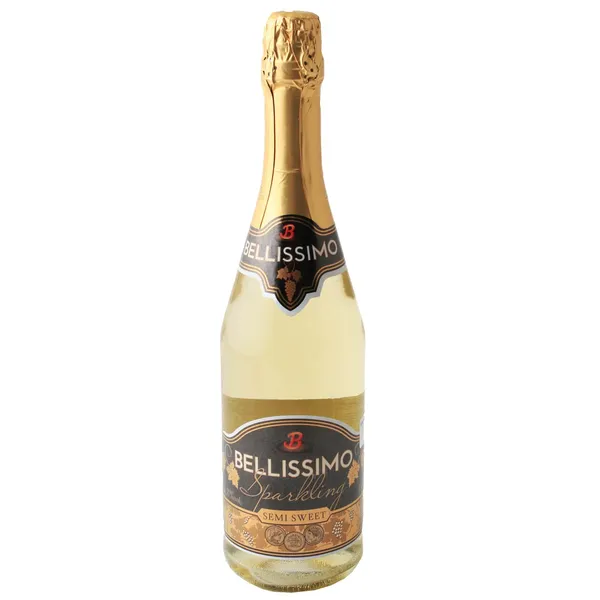 Gaseeritud puuviljavahuvein Bellissimo Sparkling Semi Sweet 0,75l