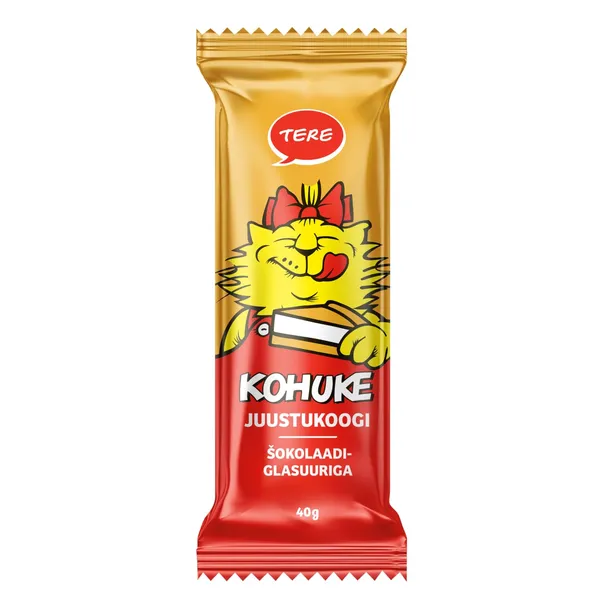 Glasuurkohuke juustukoogimaitseline Tere 40g