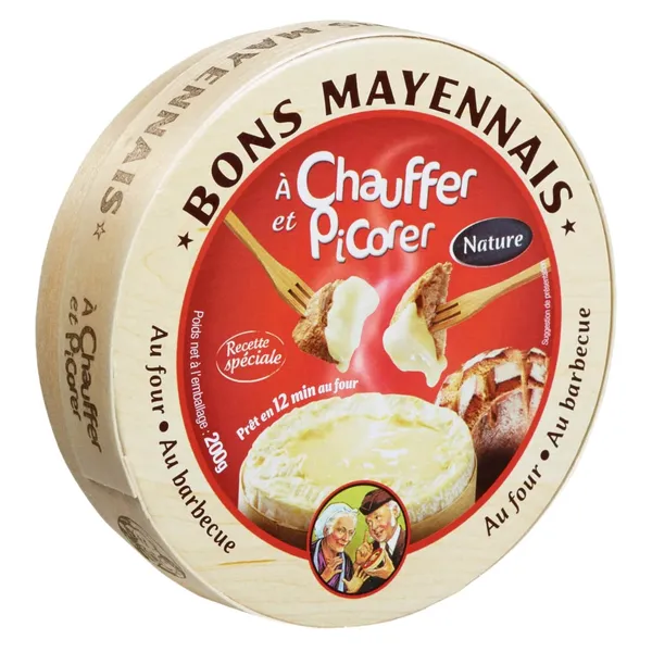 Grilljuust valgehallitusega Bons Mayennais 200g