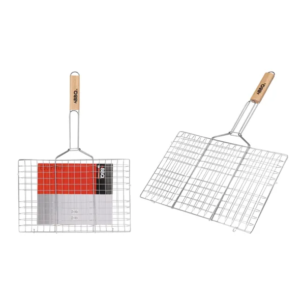 Grillrest kroomitud metallvõre mõõdud 40x26x57cm GR26