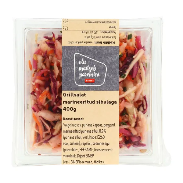 Grillsalat marineeritud sibulaga 400g