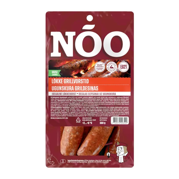Grillvorstid Lõkke Nõo 360g