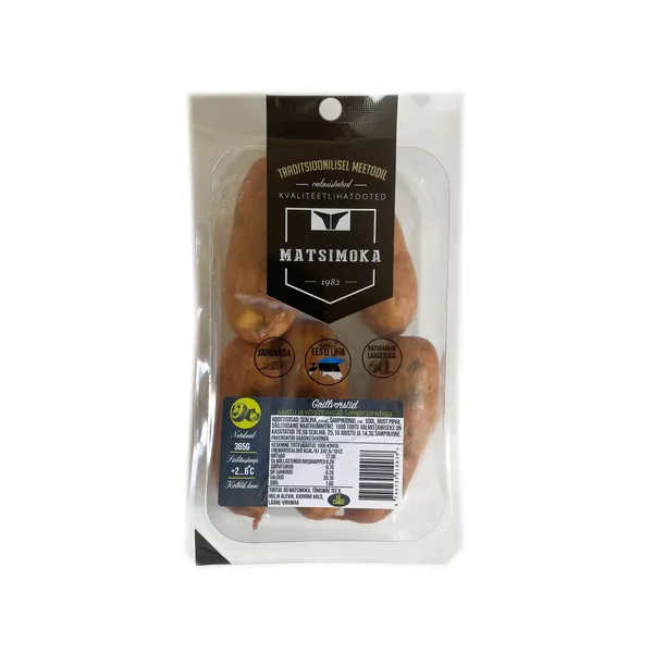 Grillvorstid Matsimoka juustu ja šampinjonidega 365g
