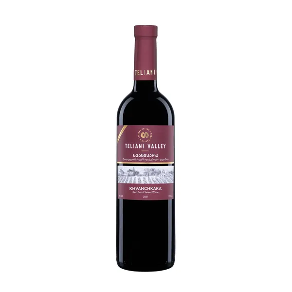 Geograafilise tähisega vein Teliani Valley Khvanchkara 11%vol 0,75l