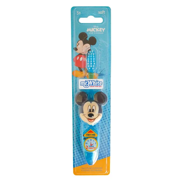 Hambahari taimeriga Mr. White Mickey Mouse vilkuv