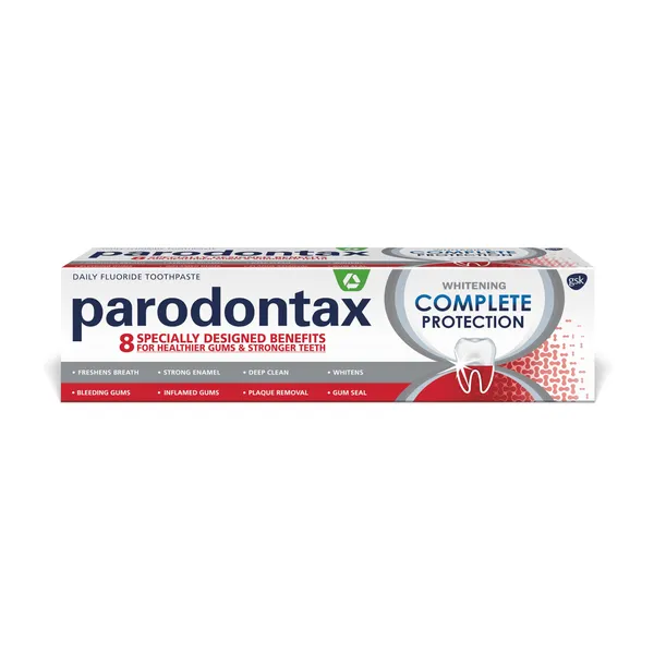 Hambapasta Complete Protection Whitening, PARODONTAX, 75 ml