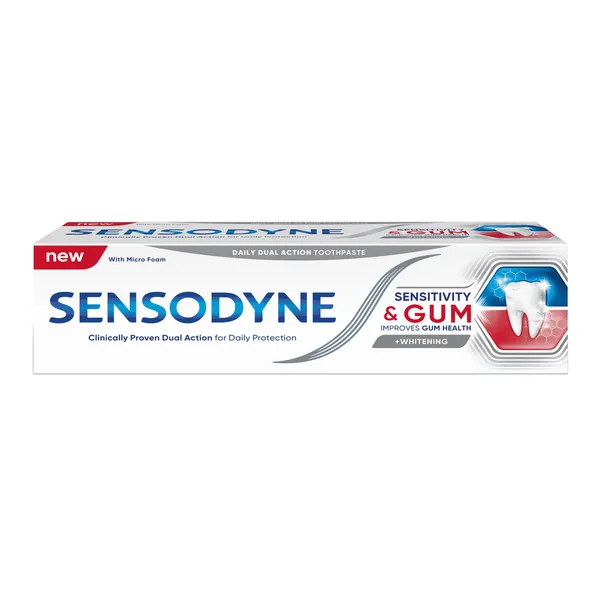 Hambapasta Sensitivity & Gum Whitening, SENSODYNE, 75 ml
