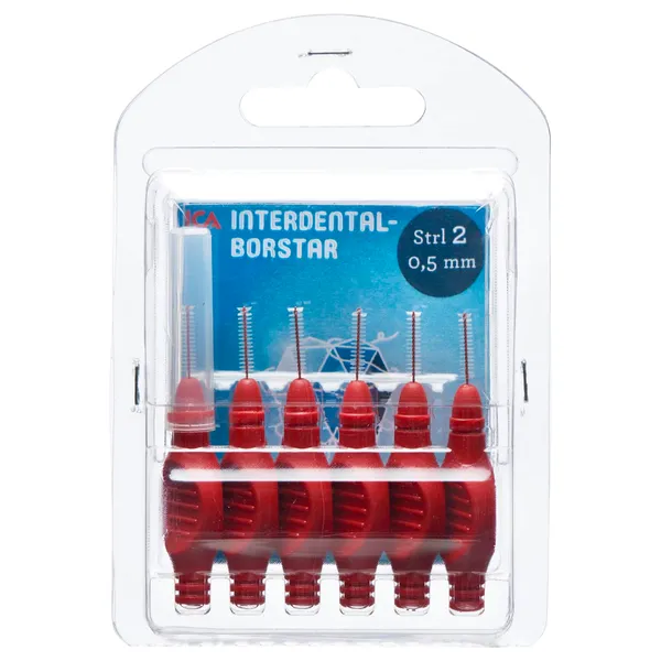 Hambavaheharjad ICA 0,5 mm, 6 tk.
