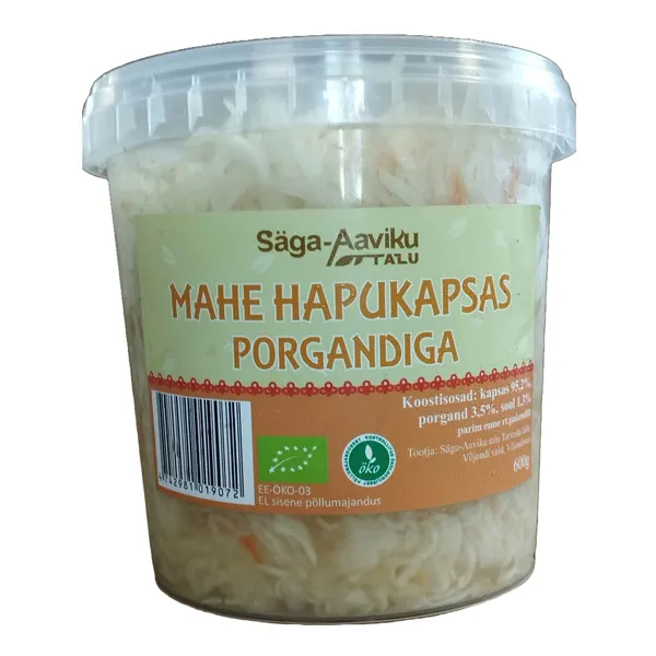 Hapukapsas porg. mahe Säga-Aaviku 600g