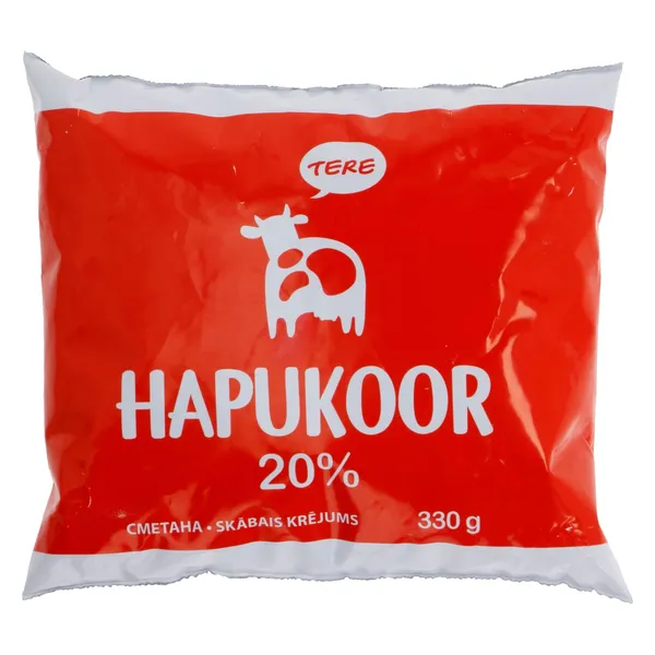 Hapukoor TERE 20%, 330g