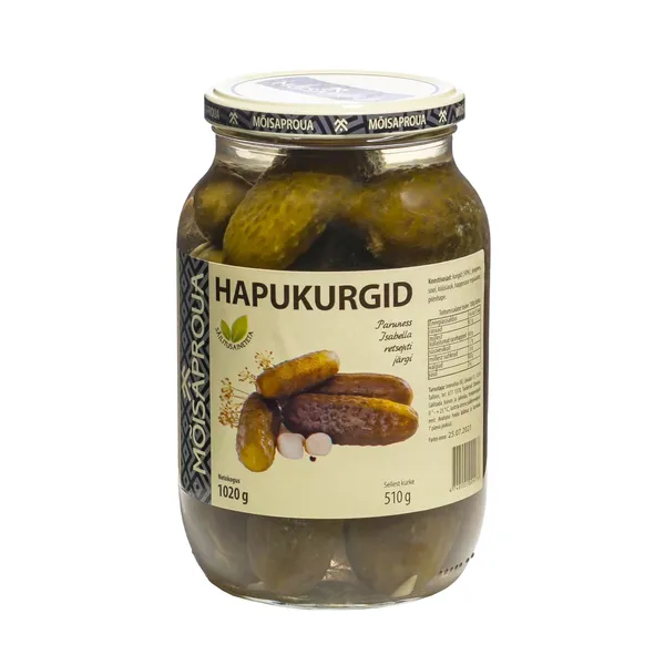 Hapukurgid, MÕISAPROUA, 1kg