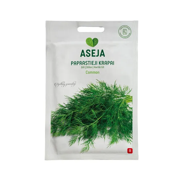 Parastās dilles Common, Aseja, 3g