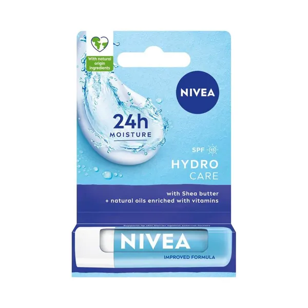 NIVEA, hügieeniline huulepulk, Hydro Care 4,8 g