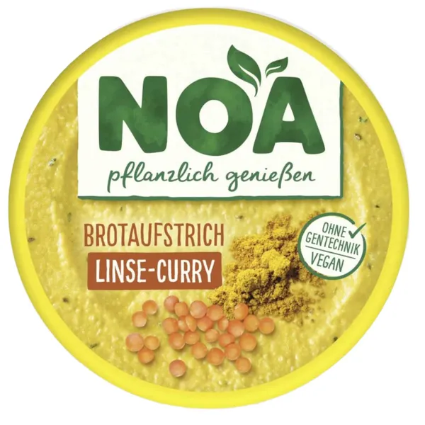 Hummus läätse-karri Noa 175g