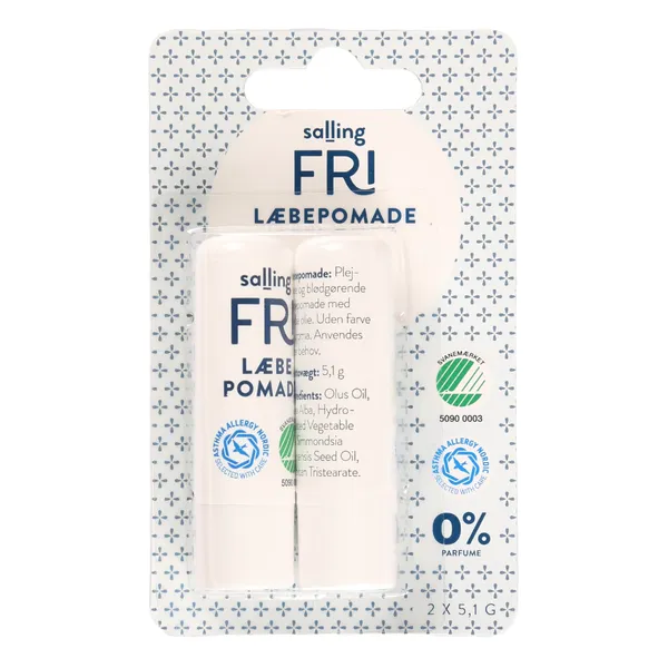Huulepalsam Salling Fri 2x5,1g
