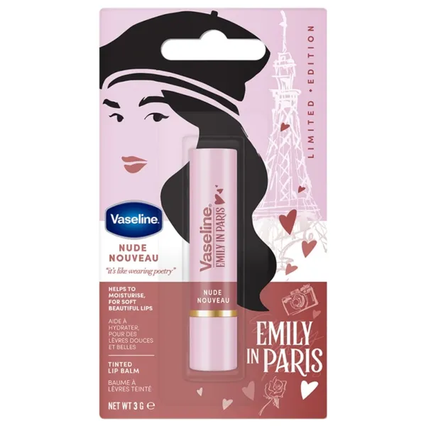 Huulepalsam Vaseline Emily In Paris Nude Nouveau 3g