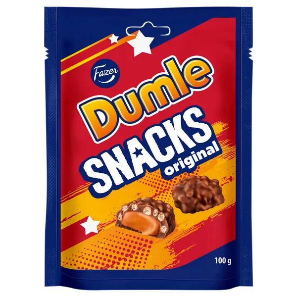 Iirised šokolaadis Dumle Snacks 100g