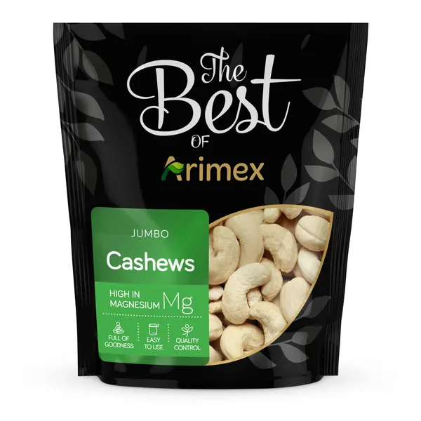 India pähklid Jumbo Arimex 250g