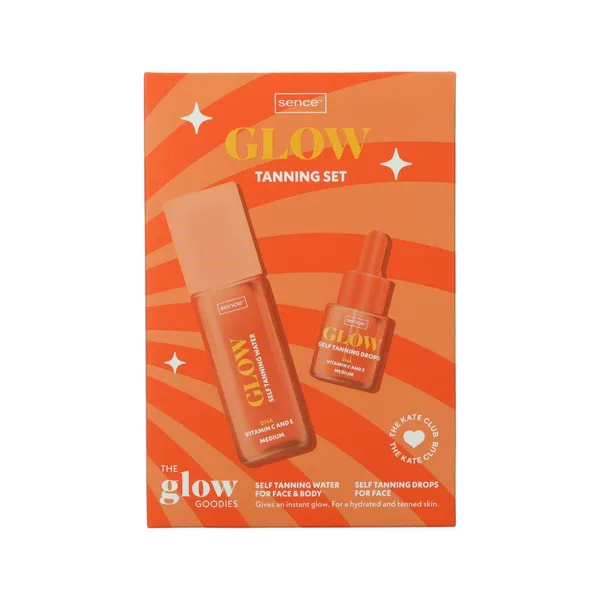 Isepruunistavate toodete komplekt Sence Collection The Glow Goodies 2tk