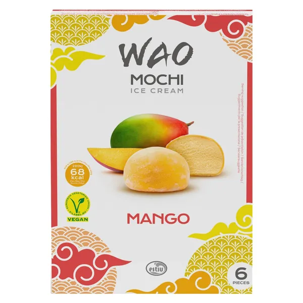 Saldējums Mochi mango 6x35g 216ml/210g
