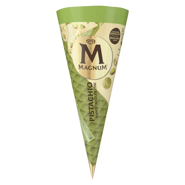 Jäätis pistaatsiapähkli ja valge šokolaadiga Magnum 115ml/82g