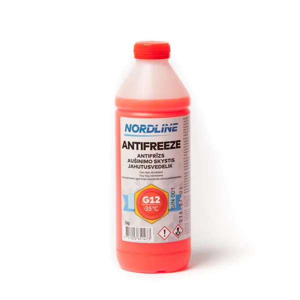 Jahutusvedelik 1kg Longlife -35 °C G12 0.93L
