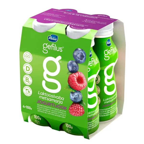 Jogurtijook metsamarja Gefilus 4x100g