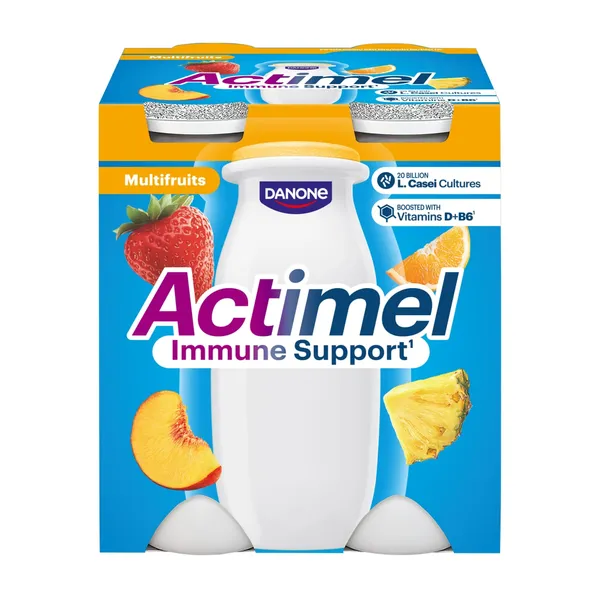 Jogurtijook puuvilja 4x100g, ACTIMEL, 400 g