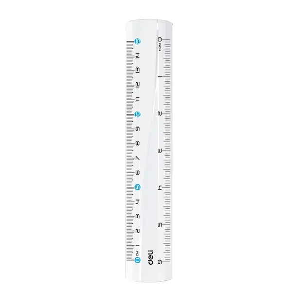 Joonlaud Deli 15cm, läbipaistev