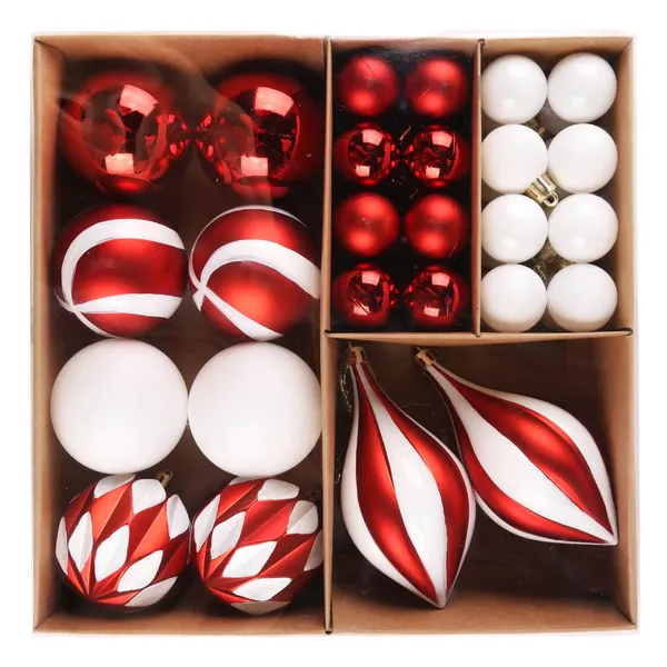 Ziemassvētku dekors 42gab CH25